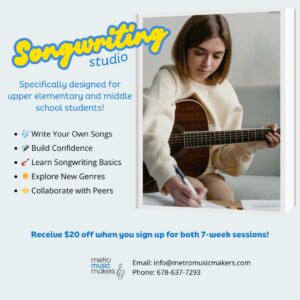 Songwriting studio class